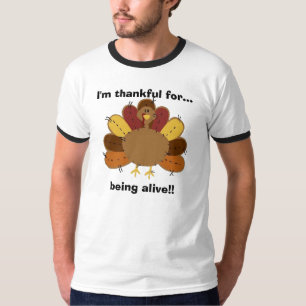 Ich bin für… Sein lebendig dankbar! T-Shirt