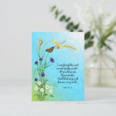 Ich bin furchtbar und wunderbar gemacht postkarte (Stehend Vorderseite)