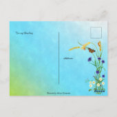 Ich bin furchtbar und wunderbar gemacht postkarte (Rückseite)