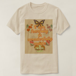 Ich bin furchtbar und wunderbar gemacht Retro T-Sh T-Shirt
