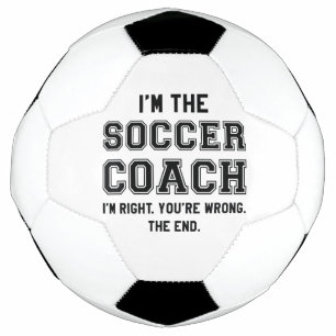 Ich bin Fußball-Trainer Fußball
