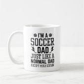 Ich bin Fußball-Vater Kaffeetasse (Links)