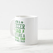 Ich bin Fußball-Vater Kaffeetasse (Vorderseite Links)