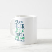 Ich bin Fußball-Vater Kaffeetasse (Vorderseite Links)