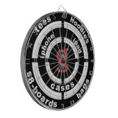 Ich bin G Bekleidungsabdeckung Dartscheibe (Vorderseite Links)