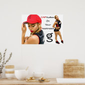 Ich bin G Caps Poster (Küche)