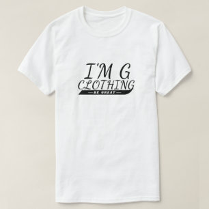 Ich bin G Clothing Cursive T - Shirt