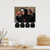 Ich bin G Hoodies Poster (Küche)