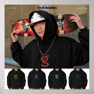 Ich bin G Hoodies Poster