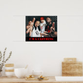 Ich bin G Kleidung - Poster (Küche)