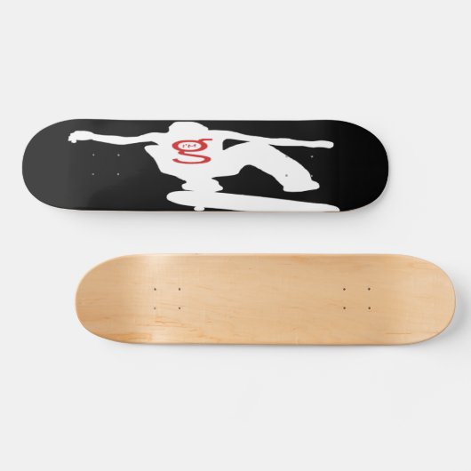 Ich bin G-Logo-Skateboard Skateboard (Horizontal)