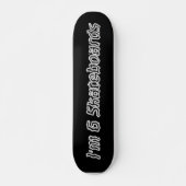 Ich bin G Skateboards - Chalk Script (Vorne)
