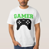 Ich bin Gamerkontrolleur T-Shirt (Vorderseite)