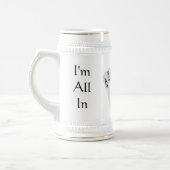 Ich bin ganz in Stein Bierglas (Links)