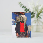 Ich bin ganz Ohr Postkarte (Stehend Vorderseite)