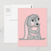 Ich bin ganz Ohr! Postkarte (Vorne/Hinten)