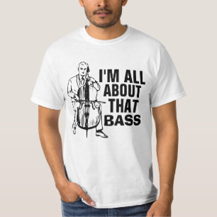 Ich bin ganz über die BASS, Mens-T - Shirt
