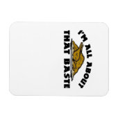 Ich bin ganz über diesen Baste! Klassisch Magnet (Horizontal)