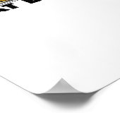 Ich bin ganz über diesen Baste! Klassisch Poster (Ecke)