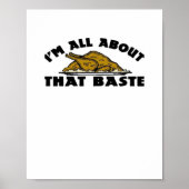 Ich bin ganz über diesen Baste! Klassisch Poster (Vorne)