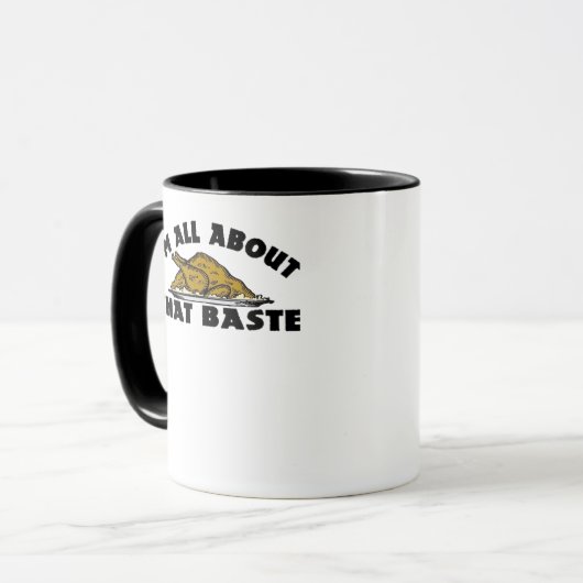 Ich bin ganz über diesen Baste! Klassisch Tasse (Vorderseite Links)