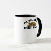 Ich bin ganz über diesen Baste! Klassisch Tasse (VorderseiteRechts)