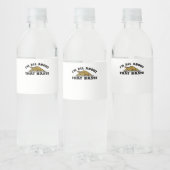 Ich bin ganz über diesen Baste! Klassisch Wasserflaschenetikett (Flaschen)