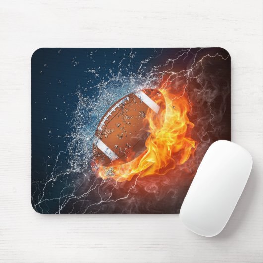 Ich bin GANZ ÜBER FUSSBALL Mousepad (Mit Mouse)