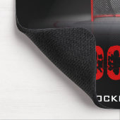 Ich bin GANZ ÜBER HOCKEY! Mousepad (Ecke)