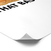 Ich bin ganz von dieser Baste Poster (Ecke)