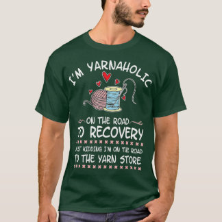 Ich bin gärnnik auf dem Weg zu Erholung Crocheting T-Shirt