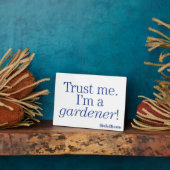 Ich bin Gärtner Fotoplatte (Seite)