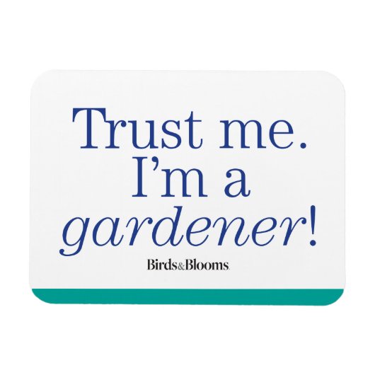 Ich bin Gärtner Magnet (Horizontal)