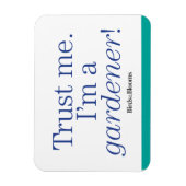 Ich bin Gärtner Magnet (Vertikal)