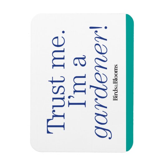 Ich bin Gärtner Magnet (Vertikal)