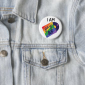 Ich bin Gay AF Funny LGBT Pride Monat Button (Beispiel)