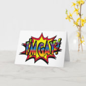 Ich bin Gay Burst Karte (Gelbe Blume)
