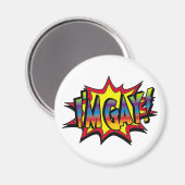 Ich bin Gay Burst Magnet (Vorderseite/Rückseite)