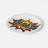 Ich bin Gay Burst Pappteller (Schrägansicht)