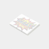 Ich bin Gay Burst Post-it Klebezettel (angewinkelt)