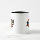 Ich bin Gay Burst Tasse (Zentrum)