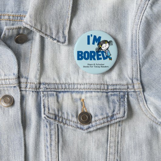 Ich bin GEBOHRTER Kreisknopf Button (Beispiel)