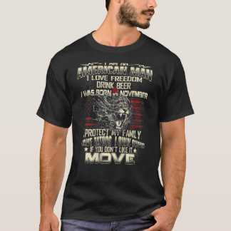 Ich bin Geboren im November zum Geburtstag T-Shirt