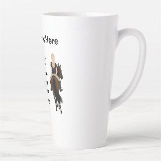 Ich bin geboren zu reiten, aber gezwungen, lustige milchtasse