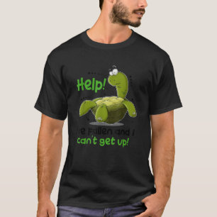 Ich bin gefallen und ich kann lustige Schildkröte  T-Shirt