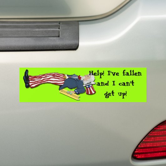Ich bin gefallen und kann nicht aufstehen! autoaufkleber (Auf Auto)