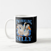 Ich bin Gefühl Albern Funny Goose Meme Bootleg Vin Kaffeetasse (Links)