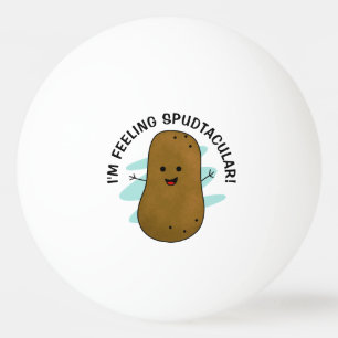 Ich bin Gefühl Spudtacular Potato Tischtennisball