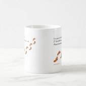Ich bin gegangen, um meine Footprints in der Tasse (Mittel)