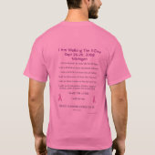 Ich bin gehendes Michigan 2 T-Shirt (Rückseite)